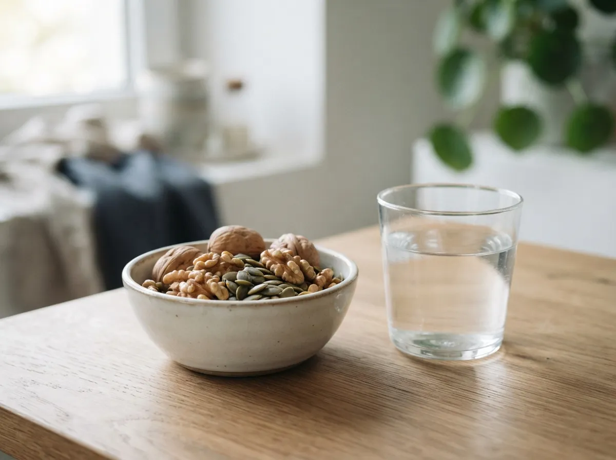 Mineralen zoals magnesium en zink in voeding